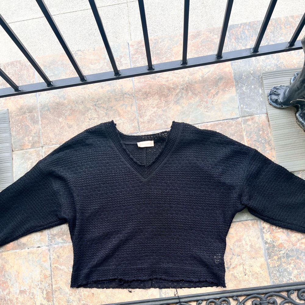 Long Sleeve Mesh Shirt